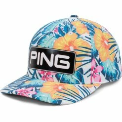 Ping Golf PING Tour Paradaiso Snapback Cap -Fairway Woods Sales Store PING Tour Paradaiso Snapback Cap WHT a 88909.1661195793