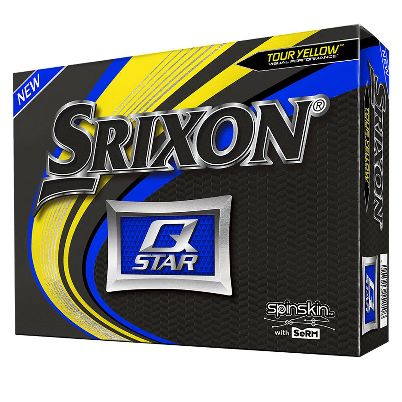Srixon Golf Srixon Q-Star Tour Yellow Dozen Golf Balls 2 Srixon Golf Srixon Q-Star Tour Yellow Dozen Golf Balls