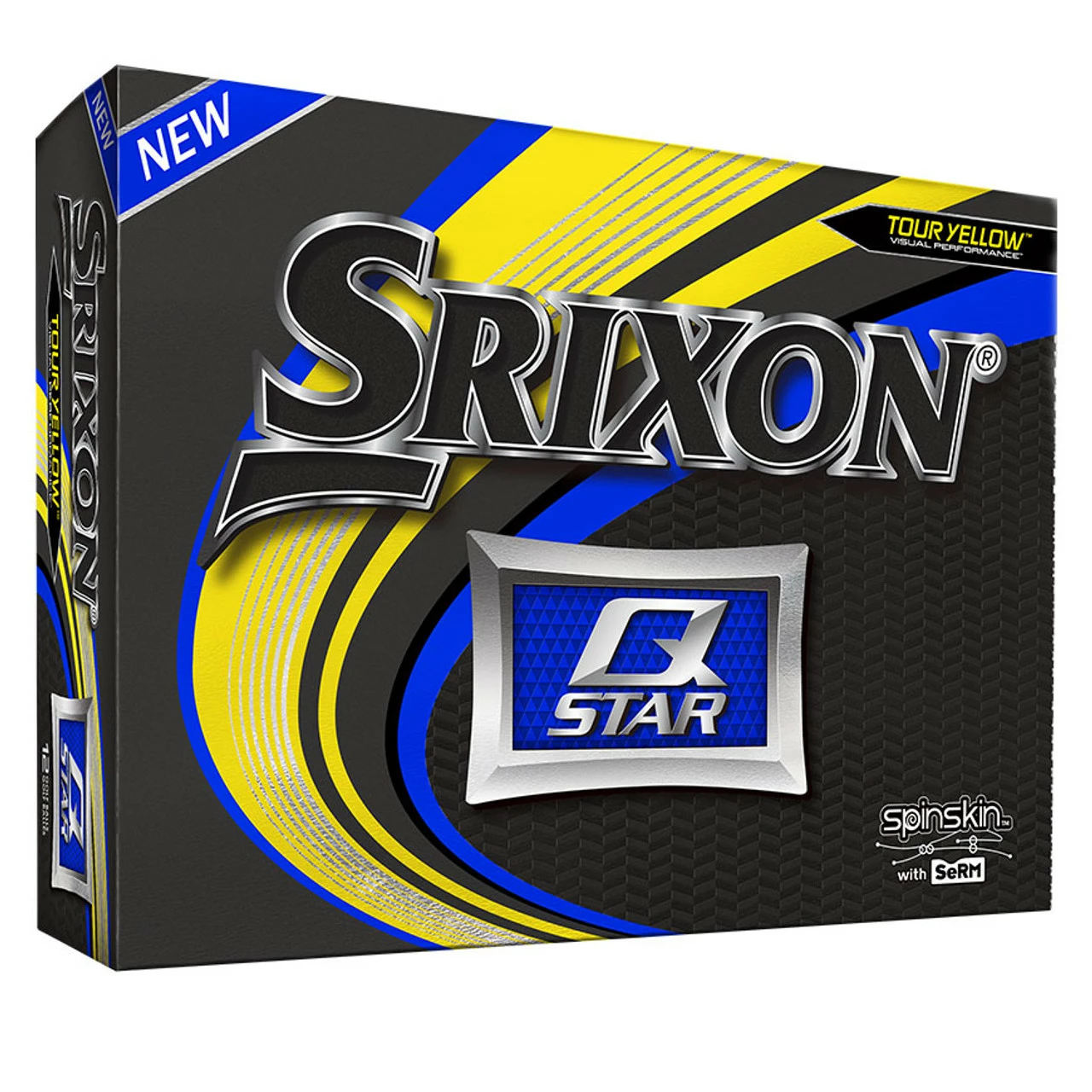 Srixon Golf Srixon Q-Star Tour Yellow Dozen Golf Balls 3 Srixon Golf Srixon Q-Star Tour Yellow Dozen Golf Balls - Image 2