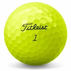 Titleist AVX Yellow Dozen Golf Balls -Fairway Woods Sales Store Titleist AVX 2020 Yel b 57935.1664901617