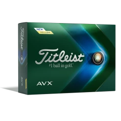 Titleist AVX Dozen Golf Balls 2022 -Fairway Woods Sales Store Titleist AVX Dozen Golf Balls 2022 Yellow a 93292.1675782755