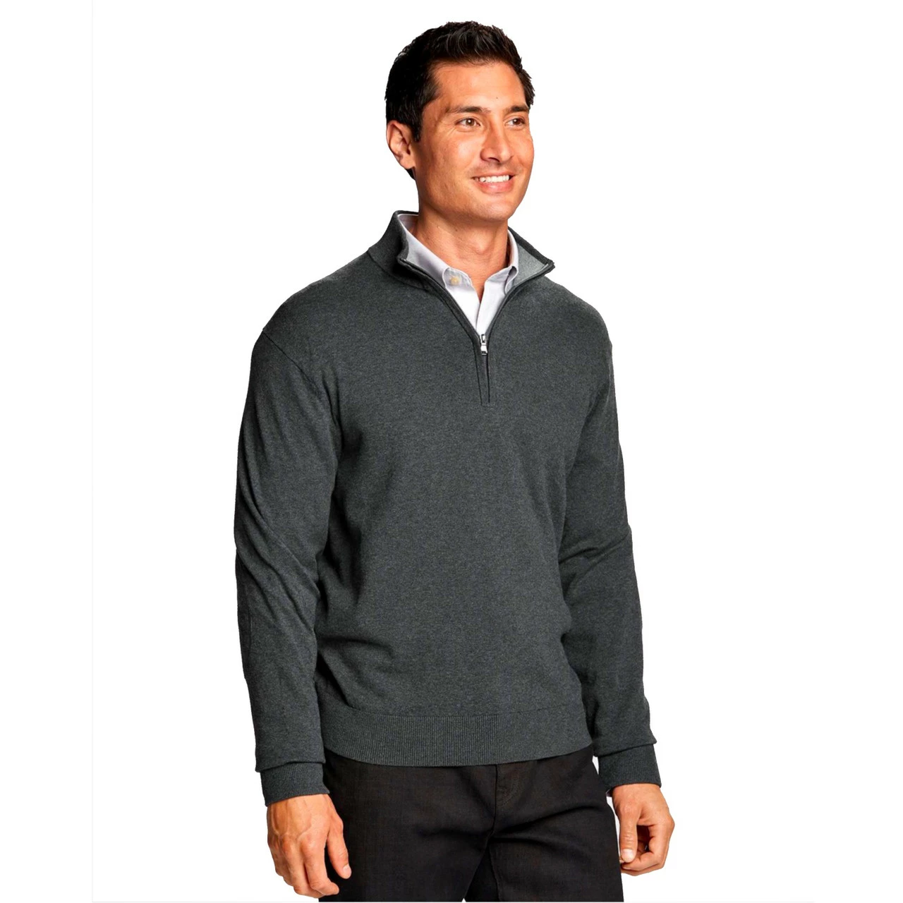 Cutter & Buck Lakemont Tri-Blend Quarter Zip Sweater 3 Cutter & Buck Lakemont Tri-Blend Quarter Zip Sweater