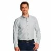 Cutter & Buck Long Sleeve Tailored Fit Stretch Oxford Stripe Shirt