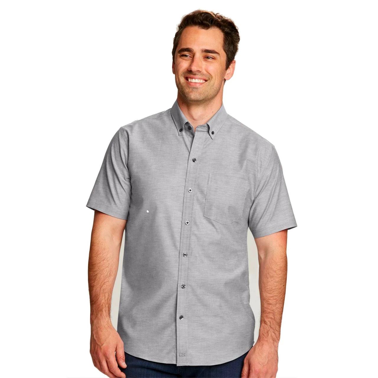 Cutter & Buck Short Sleeve Stretch Oxford Shirt 3 Cutter & Buck Short Sleeve Stretch Oxford Shirt