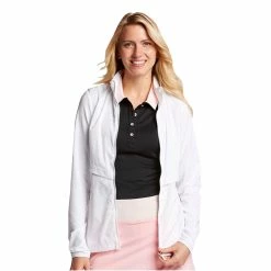 Cutter & Buck Ladies Ava Hybrid Full Zip Jacket