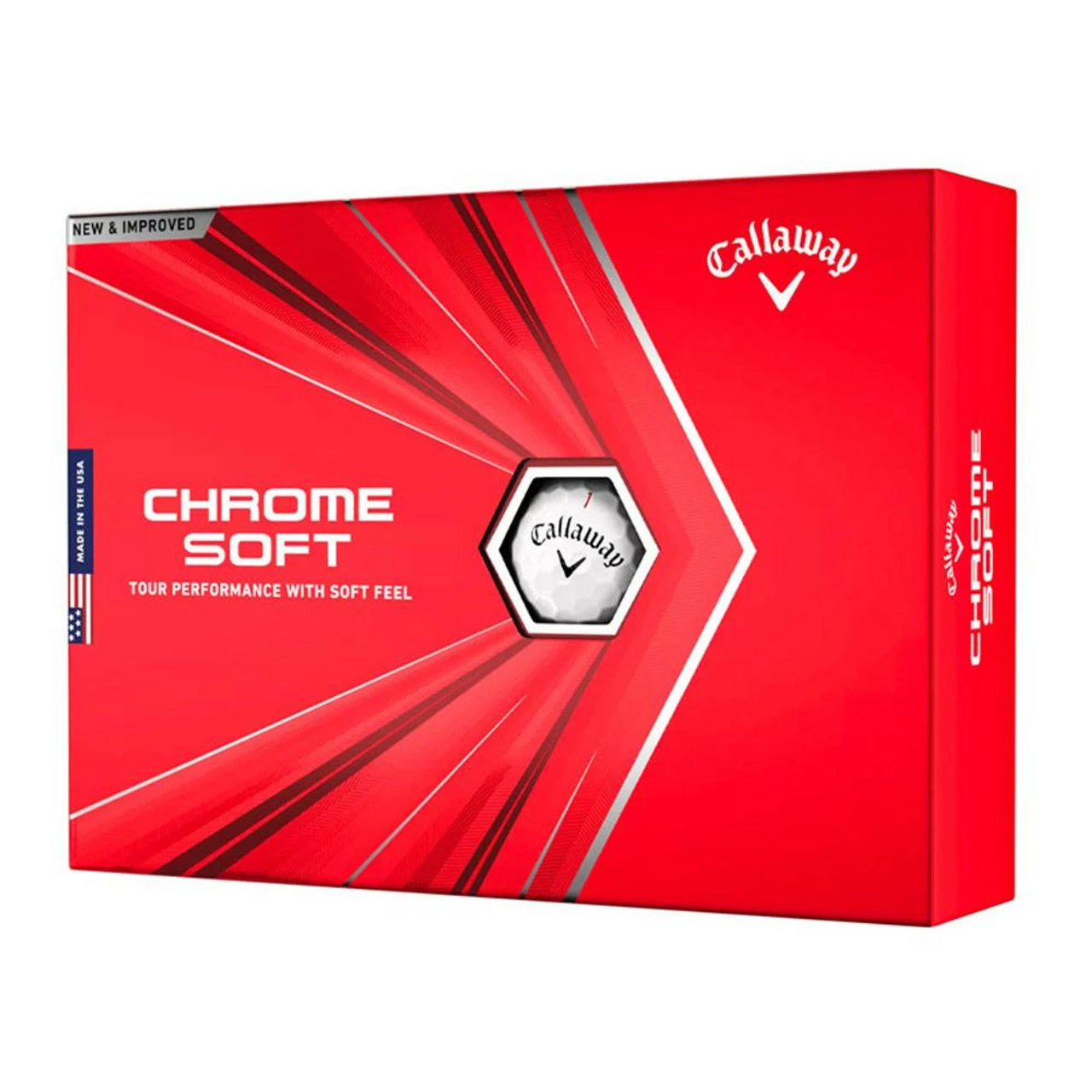 Callaway Chrome Soft Golf Balls 3 Callaway Chrome Soft Golf Balls