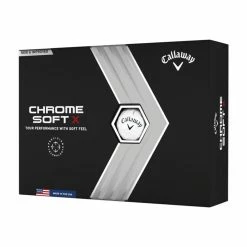 Callaway 2022 Chrome Soft X Golf Balls-Wht