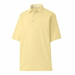 FootJoy Golf FootJoy ProDry Solid Lisle Golf Shirt With Stripe Accent -Fairway Woods Sales Store fj 27987 71683.1675966578