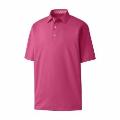 FootJoy Golf FootJoy ProDry Solid Lisle Golf Shirt With Stripe Accent -Fairway Woods Sales Store fj 29682 11943.1675966578