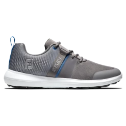 FootJoy Flex Spikeless Golf Shoes - Grey / Blue