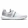 FootJoy Flex Spikeless Golf Shoes - White -Fairway Woods Sales Store footjoy flex spikeless white 56120 hero
