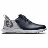 FootJoy FJ Fuel Men Spikeless Laced Golf Shoes - Navy / White / Red -Fairway Woods Sales Store footjoy fuel spikeless navy white red 55442 hero