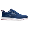Footjoy SuperLites XP Golf Shoes - Navy / White / Red