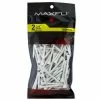 Maxfli 2.75" White Tees-MX172 -Fairway Woods Sales Store mx172 27459.1674185891