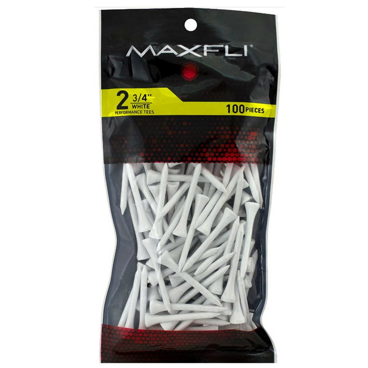 Maxfli 2.75" White Tees-MX172 3 Maxfli 2.75" White Tees-MX172