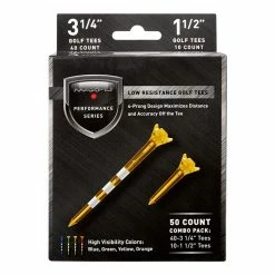 Maxfli 3 1/4" Translucent Tees 50 Pk