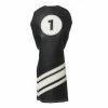 Maxfli Vintage Driver Cover - Black/Wht -Fairway Woods Sales Store mx486 16024.1674185915