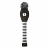 Maxfli Vintage Knit Driver Headcover Black/White