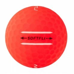 Maxfli 2023 SoftFli Matte Golf Balls -Fairway Woods Sales Store mxb0036redball 01699.1677182279