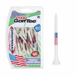 PTS Evolution 2 3/4" American Flag Golf Tees - PS0118
