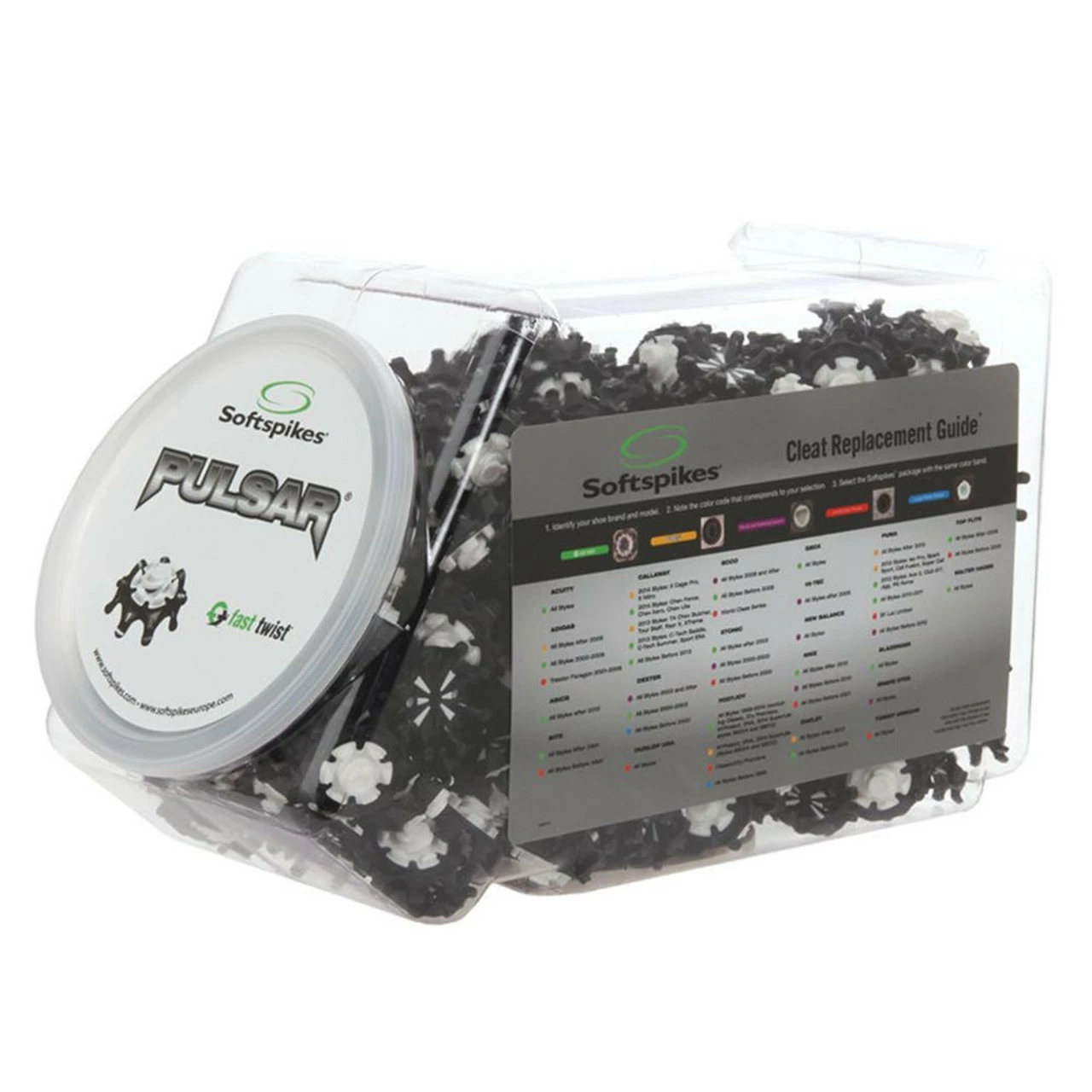 SoftSpikes Pulsar Fast Twist/Tour Lock Golf Cleats - 400 Count Bowl 3 SoftSpikes Pulsar Fast Twist/Tour Lock Golf Cleats - 400 Count Bowl