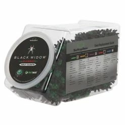 Black Widow Fast Twist Golf Cleats - 400 Count Bowl