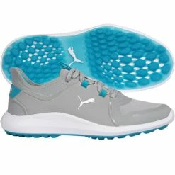 Puma Women's IGNITE FASTEN8 Golf Shoes - High Rise / Scuba Blue