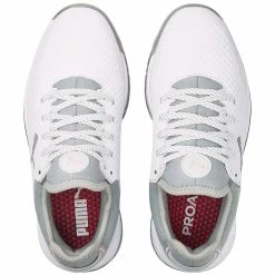 Puma Women's ProAdapt APHACAT Golf Shoes -Fairway Woods Sales Store puma womens proadapt alphacat white silver pink top