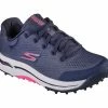 Skechers Women's Go Golf Arch Fit Balance Golf Shoes - Navy Pink -Fairway Woods Sales Store skechers go golf arch fit balance navy pink 123006hero