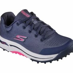 Skechers Women's Go Golf Arch Fit Balance Golf Shoes - Navy Pink