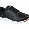 Skechers GO GOLF ELITE TOUR SL Golf Shoes - Black / Red 2 Skechers GO GOLF ELITE TOUR SL Golf Shoes - Black / Red -Fairway Woods Sales Store skechers go golf elite tour sl 214004 black red hero