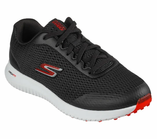 Skechers Go Golf Max Fairway 3 Golf Shoes - Black / Red 3 Skechers Go Golf Max Fairway 3 Golf Shoes - Black / Red