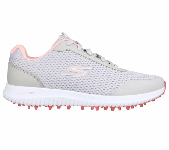 Skechers Women's Go Golf Max Fairway 3 Golf Shoes - Gray / Pink 6 Skechers Women's Go Golf Max Fairway 3 Golf Shoes - Gray / Pink - Image 4