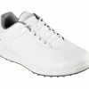Skechers Pivot Golf Shoes - White / Gray -Fairway Woods Sales Store skechers pivot white grey 54545 hero